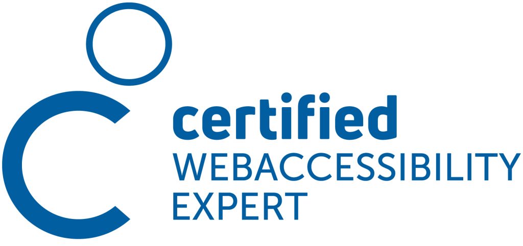 Logo des Certified Webaccessibility Expert.